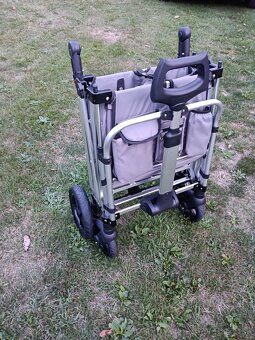 Skladací vozík FUXTEC CTL-900-G v šedej farbe (zánovný) - 12