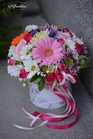 Gratulačné kytice, kvetinové boxy na donášku ❤ - 12