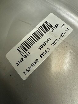 Hliníkové disky Volvo XC60 - 5x108 R18 Volvo XC40 , V90 - 12