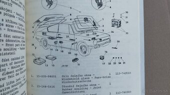 Seznam náhradních dílu na ŠKODA 110R, 110 R erko. - 12