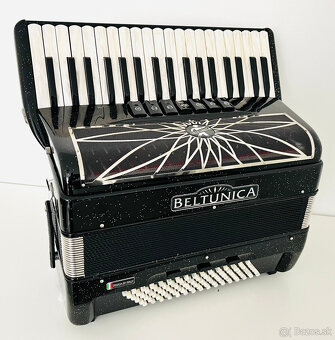 Nový akordeón Beltunica Proffesionall- DE LUXE 96 basový- - 12