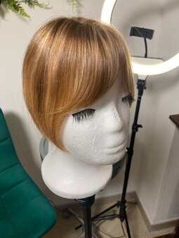 Dámske tupé – ručná výroba zo 100 % detských slovenských vla - 12