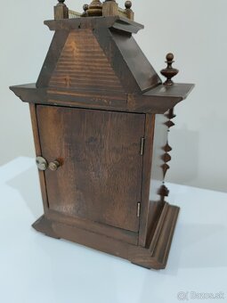 Drevene Hodiny domcekove Junghans - 12