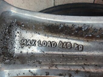 Orig. hliníkové disky Land Rover R20, 5x120 - 12