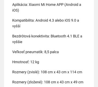 Elektrická kolobezka XIAOMI Mi Electric Scooter Essential EU - 12