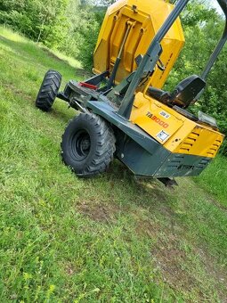 3t sklápač TEREX OBRÓT+ 4X4+KIPER - Dovoz z Nórska - Perfekt - 12
