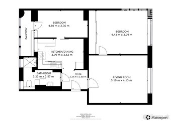 3-izbový byt s loggiou v centre mesta Galanta 78m² - 12