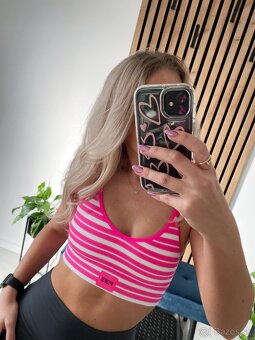 Športová podprsenka Seamless Victoria’s Secret PINK XS - 12