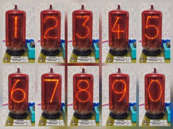 1x Z566M 》Digitron 》NIXIE 》 RFT WF - 12