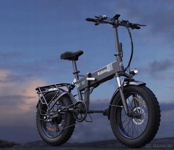 Výkonný skladací fat ebike Ridstar 20x4.0",2x1000W,23Ah,50k - 12