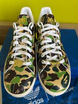 Tenisky Adidas Stan Smith + BAPE - 12