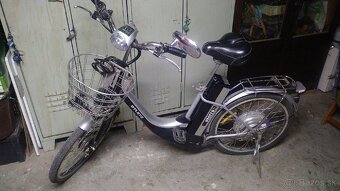 Retro elektrobicykel funkčný - 12