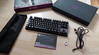 Cooler Master MK730 klavesnica, TKL, cervene spinace - 12