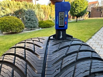 Hliníkové disky orig. Audi + zimné pneumatiky 225/45 R18 - 12