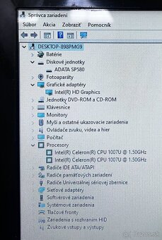 HP Pavilion / Celeron 1007U / 8GB RAM / 120GB SSD / 15.6" - 12