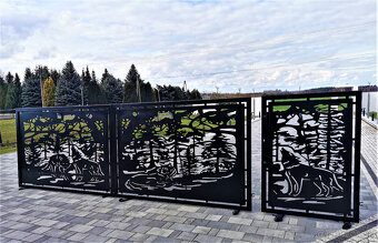 💥Moderné dizajnové brány💥 - 12