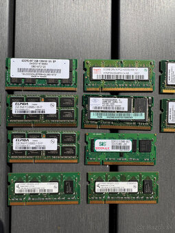 Notebook RAM pamäte: 256 MB, 512 MB, 1 GB a 2 GB - 12