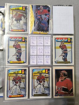 Hokejové kartičky - Patrick Roy 1 - 12