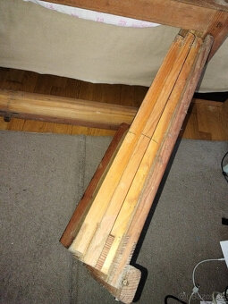 drevené okno pivnica - 12