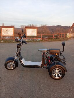 Elektrický trojkolesový harley CP-3.0 – 2000 W, 60 V / 40 Ah - 12