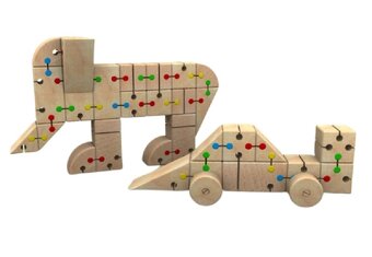 Drevená stavebnica Gringo - 12