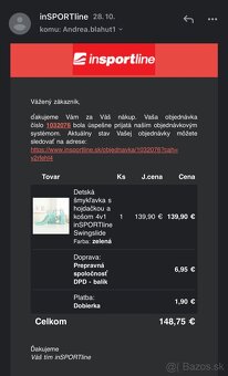 Detská šmykľavka s hojdačkou - 12