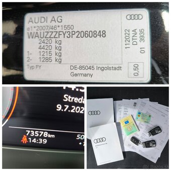 Audi Q5 35TDi+HEV 1/2023 75t.km S-line 1.majitel - 12