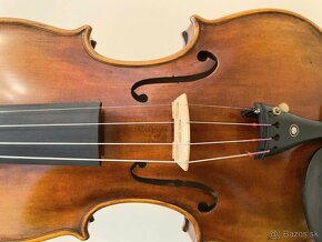 husle 4/4 model Stradivari (olejový lak) - 12