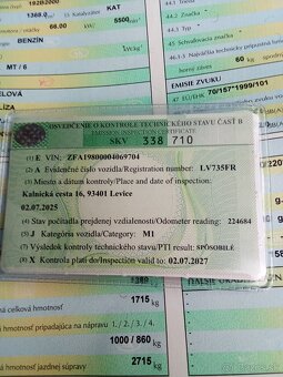 Predám vymením Fiat bravo 1.4 16v 2008 - 12