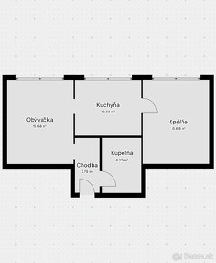 2 izbový byt po kompletnej rekonštrukcii - 12