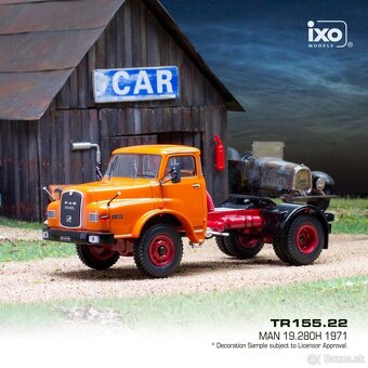 Modely evropských kamionů 1:43 IXO - 12