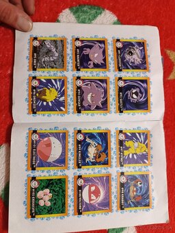 Pokémon nálepky plus album 1999 - 12