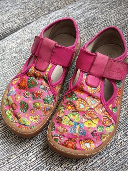 Froddo barefoot tenisky fuchsia Canvas T, velk.28 - 12