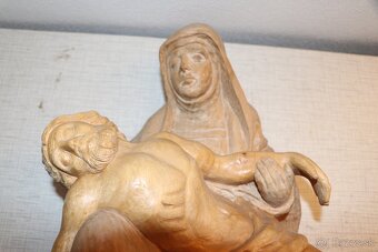 Marie  soška  domácí oltář   Kalvárie Kristus (425G) - 12