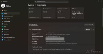 HP 250 G8 /Core i3-1115G4/12GB RAM/FHD/256GB SSD/Bat ok - 12