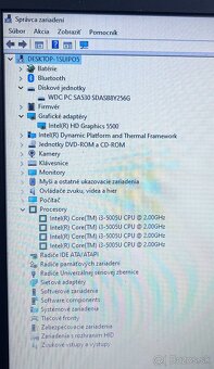 HP 250 G5 / i3 5005U / 4GB RAM / 256 GB SSD / 15.6" - 12