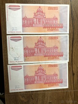 Bankovky JUHOSLAVIA 4 - 12