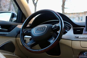 Audi A8 Long V8 Benzín - B&O - TV - Matrix - od 0% akontácie - 12