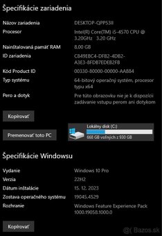 Stolový počítač Dell - 12