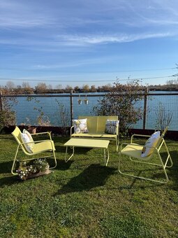 4-miestny kovový set Cali - 12