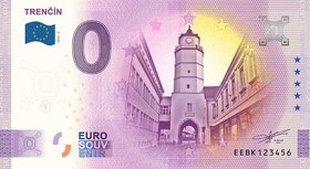 0 euro / 0 € souvenir bankovky ročníkové čísla - 12