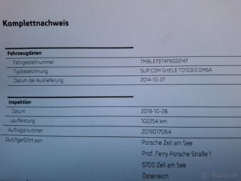 SKODA SUPERB KOMBI 4x4,2.0 CR TDI, 103kw,MOD.2015 - 12