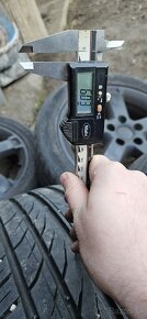 Elektrony Borbet S R17 5x108 s letnými pneu - 12