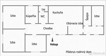 Na predaj dom s pozemkom 1190m2 - 12
