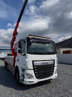 DAF CF 460,valnik s hydraulickou rukou FASSI 235-8, EURO 6 - 12