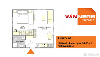 Prenájom novostavba, 2-izbový byt, Svätoplukova, Senec s par - 12