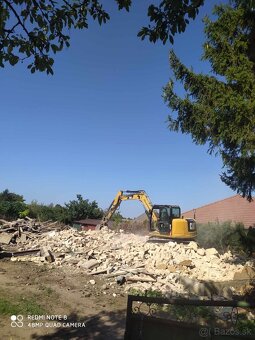 Zemné, výkopové a búracie prace - 12