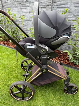 Cybex Priam Sepia Black Comfort trojkombinácia + výbava - 12