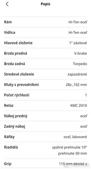 Predaj dievcensky bicykel 16" Arcore Atomix 16 - 12