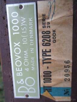 Bang & Olufsen  Beovox 1000 - 12